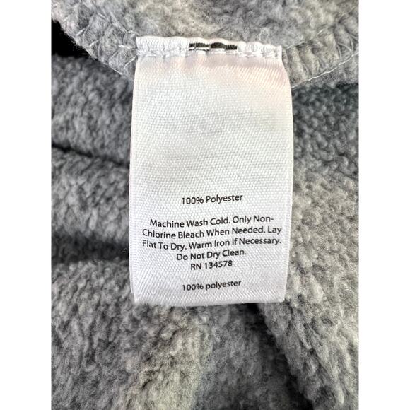 Vineyard Vines Fair Isle Lobster Gray Red 3/4" Zip Up Pullover Sweater Size XS - Picture 7 of 9